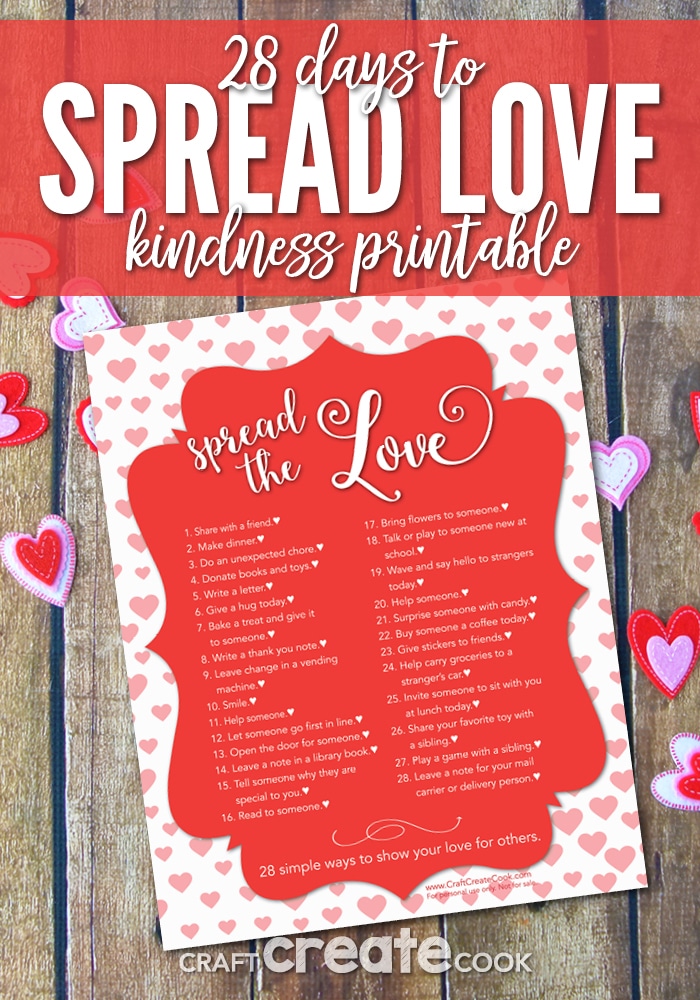 Move over flowers and chocolates, there's a new way to spread the love this Valentine's Day with 28 acts of kindness!