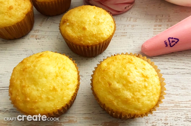 Our Conversation Heart Cupcakes are perfect to share on Valentine's Day!