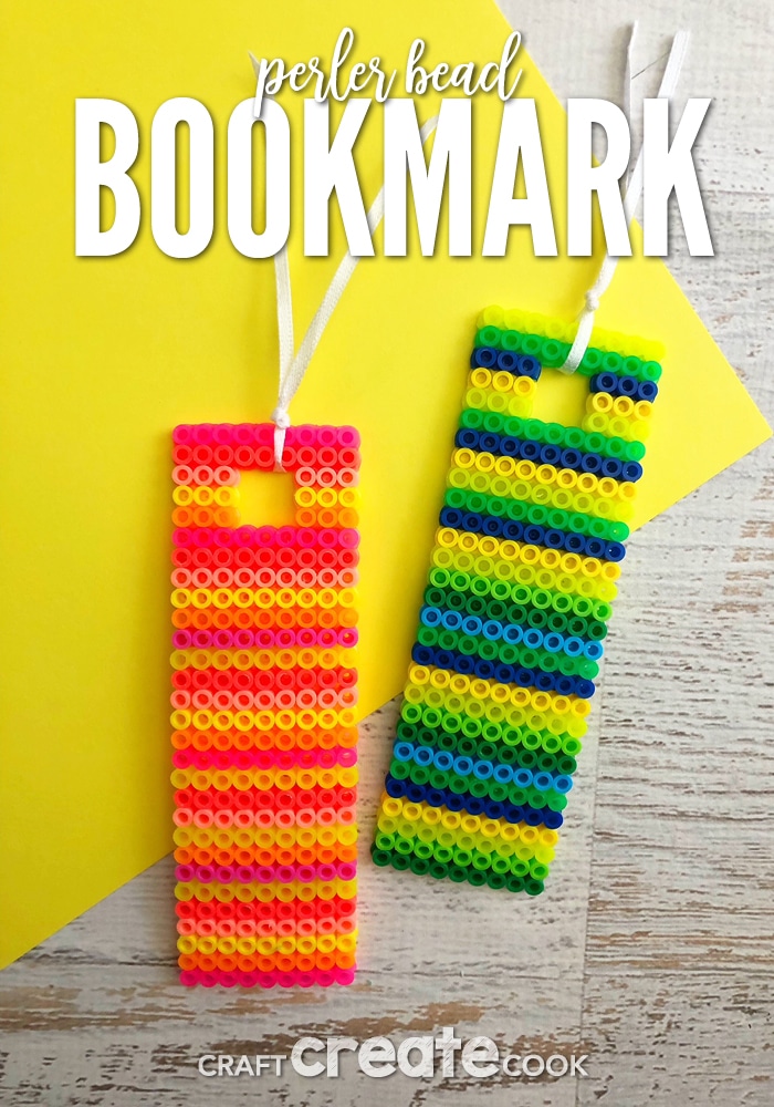 These Perler Bead Bookmarks are completely customizable and ready for your latest book.
