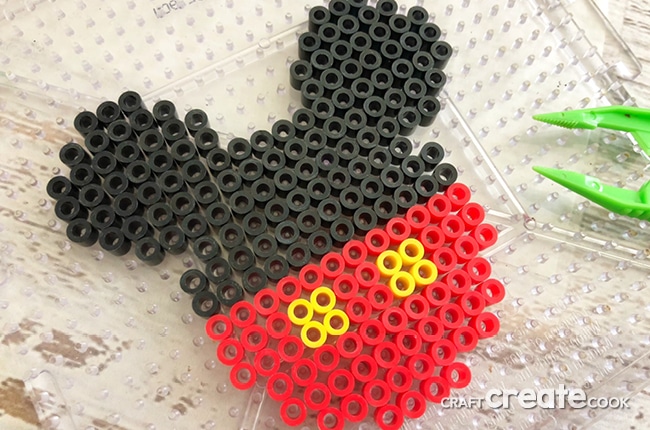 Our Mickey Mouse Inspired Magnet is a great craft to get you excited about Disney.