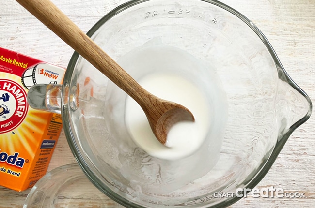 This DIY Oven Cleaner only requires 3 ingredients and will leave your oven looking clean and shiny.