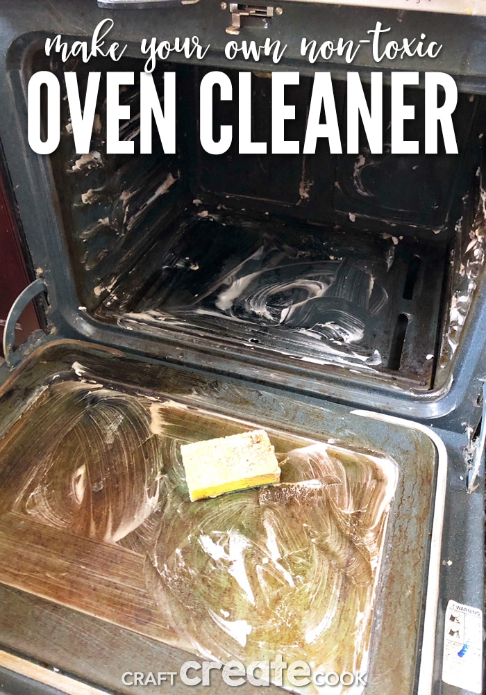 This DIY Oven Cleaner only requires 3 ingredients and will leave your oven looking clean and shiny.