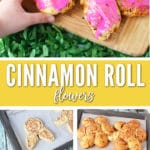 Our cinnamon roll flower recipe is perfect for Sunday brunch or just because!