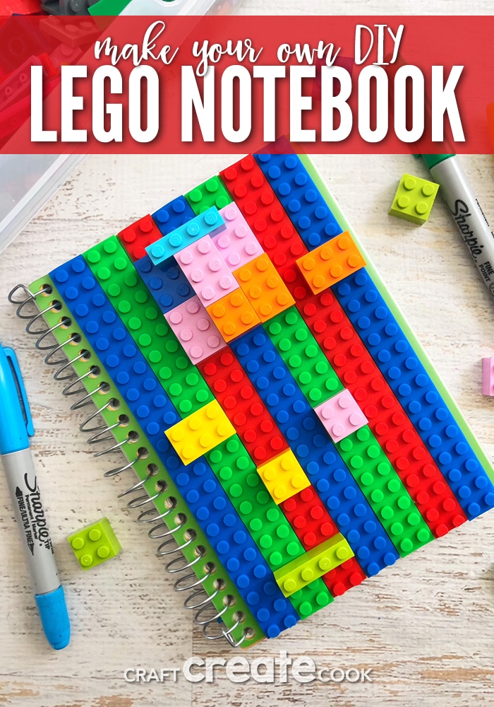 This DIY Lego Journal Craft will make traveling more fun by being able to play with Legos on the go.