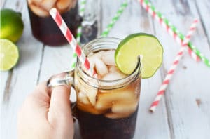 The classic rum and coke recipe takes on a summertime twist!