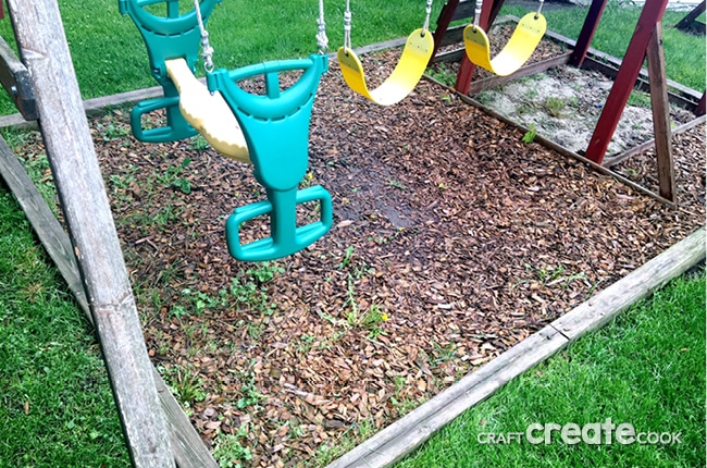 Learn How to Maintain Your Playset with a couple hours and a few materials.