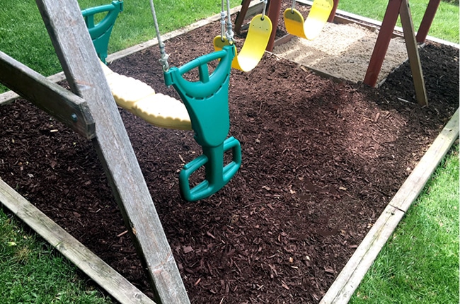 Learn How to Maintain Your Playset with a couple hours and a few materials.