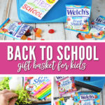 Surprise your kids with a fun back to school basket with items they need a love to start the school year off right!