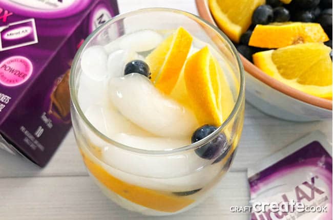 Learn How to Become a Morning Person with a glass of fruit infused water and 5 simple steps.