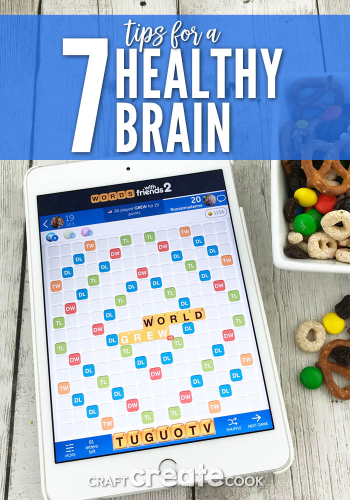 Keep your brain active and healthy with our 7 Tips for a Healthier Brain!