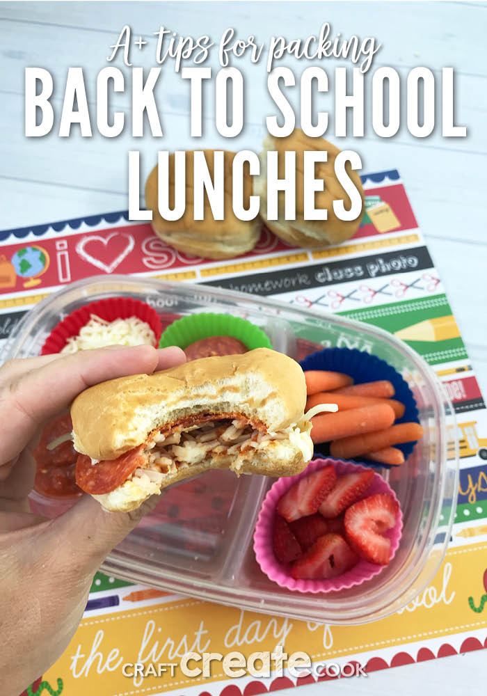 Have a picky eater? Our 7 tips for packing back to school lunches will have them yelling hooray!