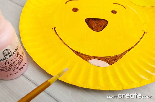 Our Christopher Robin Inspired Pooh Bear Craft is the easiest craft to get you excited about the new Christopher Robin movie in theaters soon.