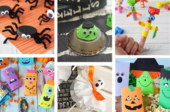 Here are 15 great Halloween crafts for kids to make this fall!