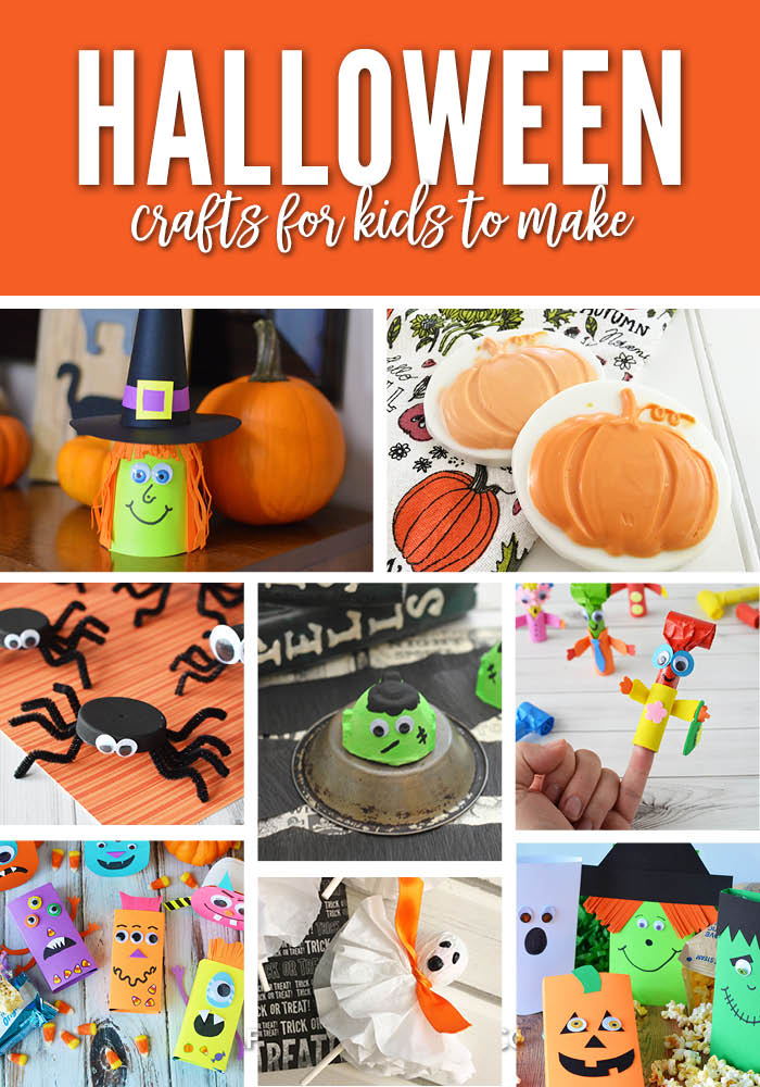 Here are 15 great Halloween crafts for kids to make this fall!
