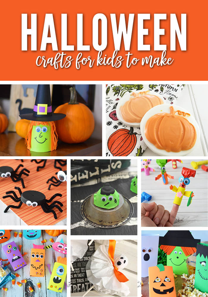 Halloween Crafts for Kids to Make - Craft Create Cook