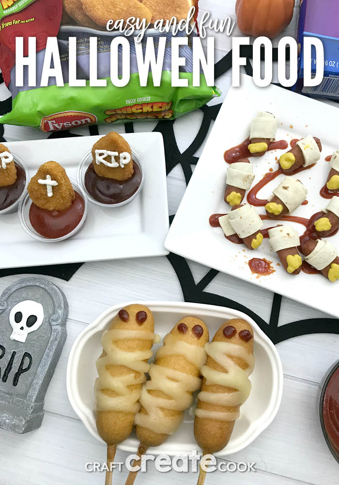 These easy & fun Halloween food ideas will have your guests howling for more!