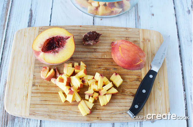 Homemade Peach Salsa is easy to make and will have your taste buds asking for more!