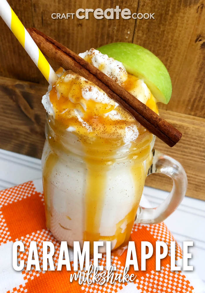 Our Caramel Apple Milkshake is the perfect fall treat to enjoy if you love the perfect combination of sweet caramel and fresh fall apples.