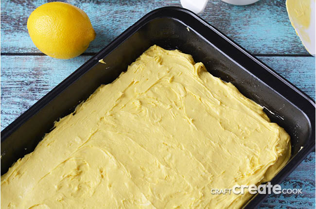 These cream cheese lemon bars are so easy to make with the help of a box of cake mix!