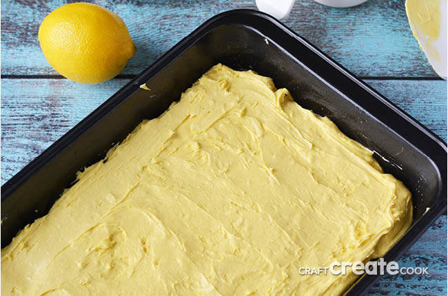 These cream cheese lemon bars are so easy to make with the help of a box of cake mix! 