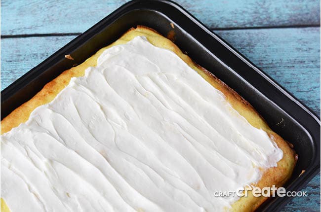 These cream cheese lemon bars are so easy to make with the help of a box of cake mix!