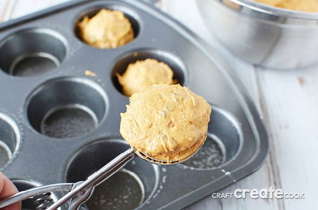 With only 6 ingredients, you cannot go wrong with these simple chocolate chip pumpkin muffins!