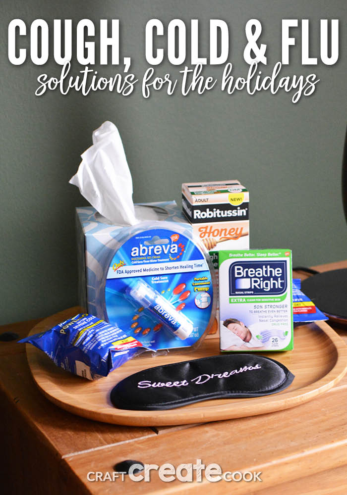 It's that time of year when you need to be prepared with these cough, cold & flu solutions to help spread holiday cheer!
