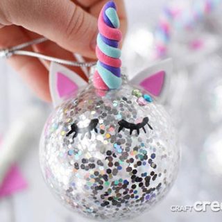 Simple DIY Unicorn Horn Ornaments Craft Create Cook