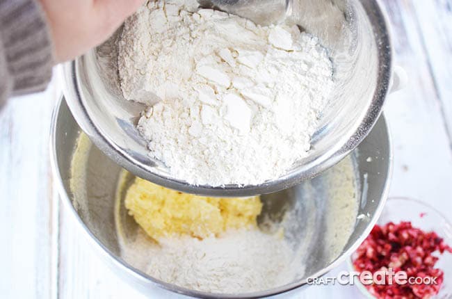 Cranberry pinwheel slice and bake cookies are soon to be a holiday favorite in your home!