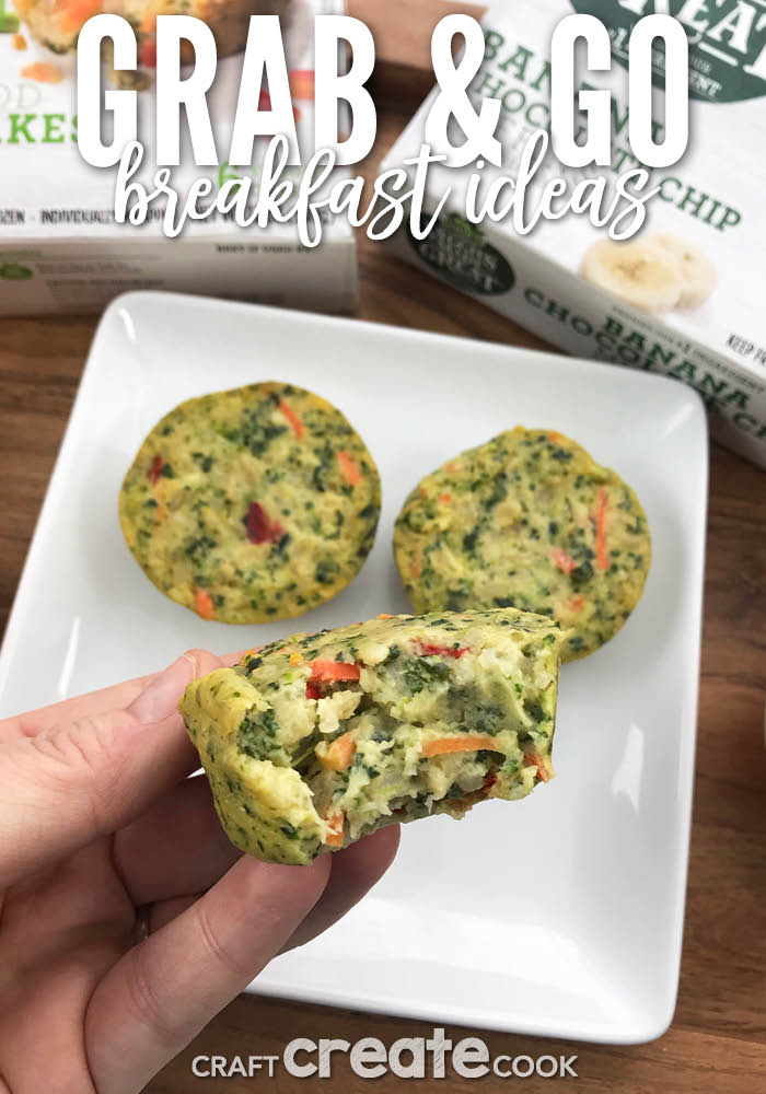 If your mornings are busy and hectic you will love our easy grab & go breakfast ideas!