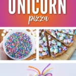 You'll wow your friends and bring out the magic with this easy to make unicorn pizza recipe!