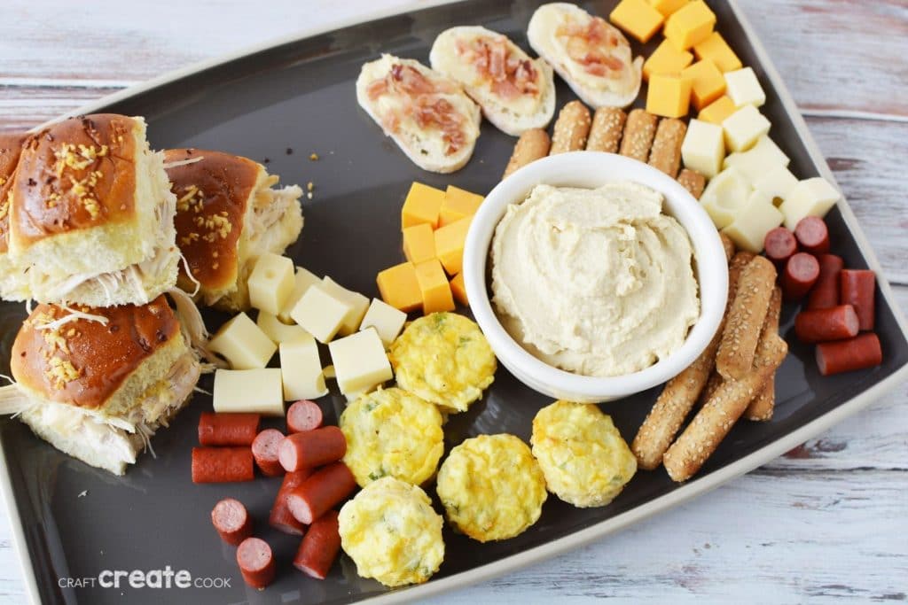 Simple Savory Fall Grazing Board {Charcuterie Board} - Craft Create Cook