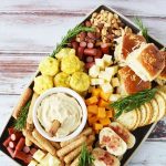 Fall grazing board on table