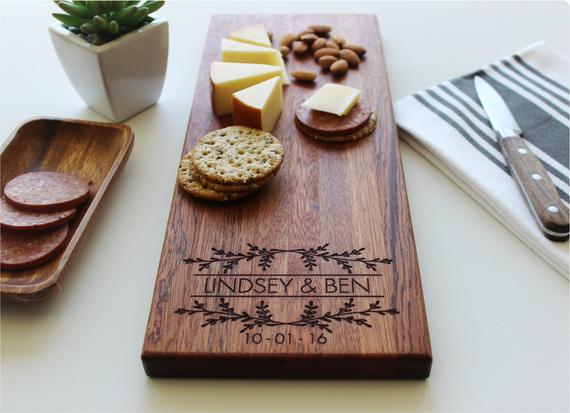 Personalized Cheese Board Valentines Day Gift Housewarming | Etsy