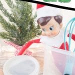 Elf in bucket of flour