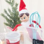 Elf in bucket of flour